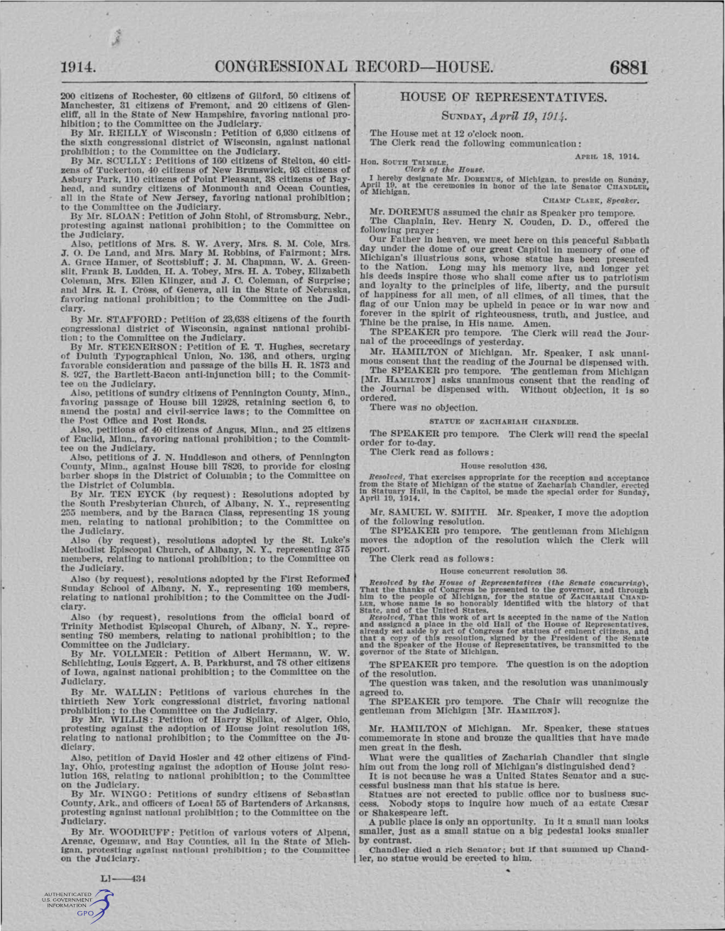 Congressional Record-House. 6881