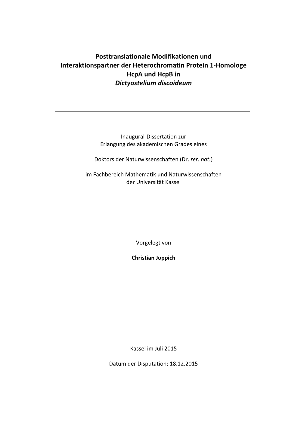 Dissertationchristianjoppich.Pdf (6.541Mb)