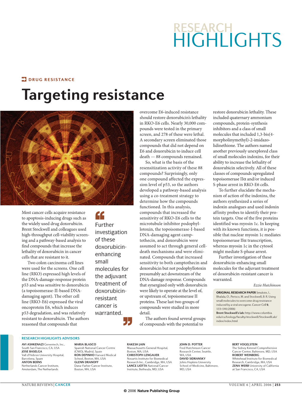 Targeting Resistance