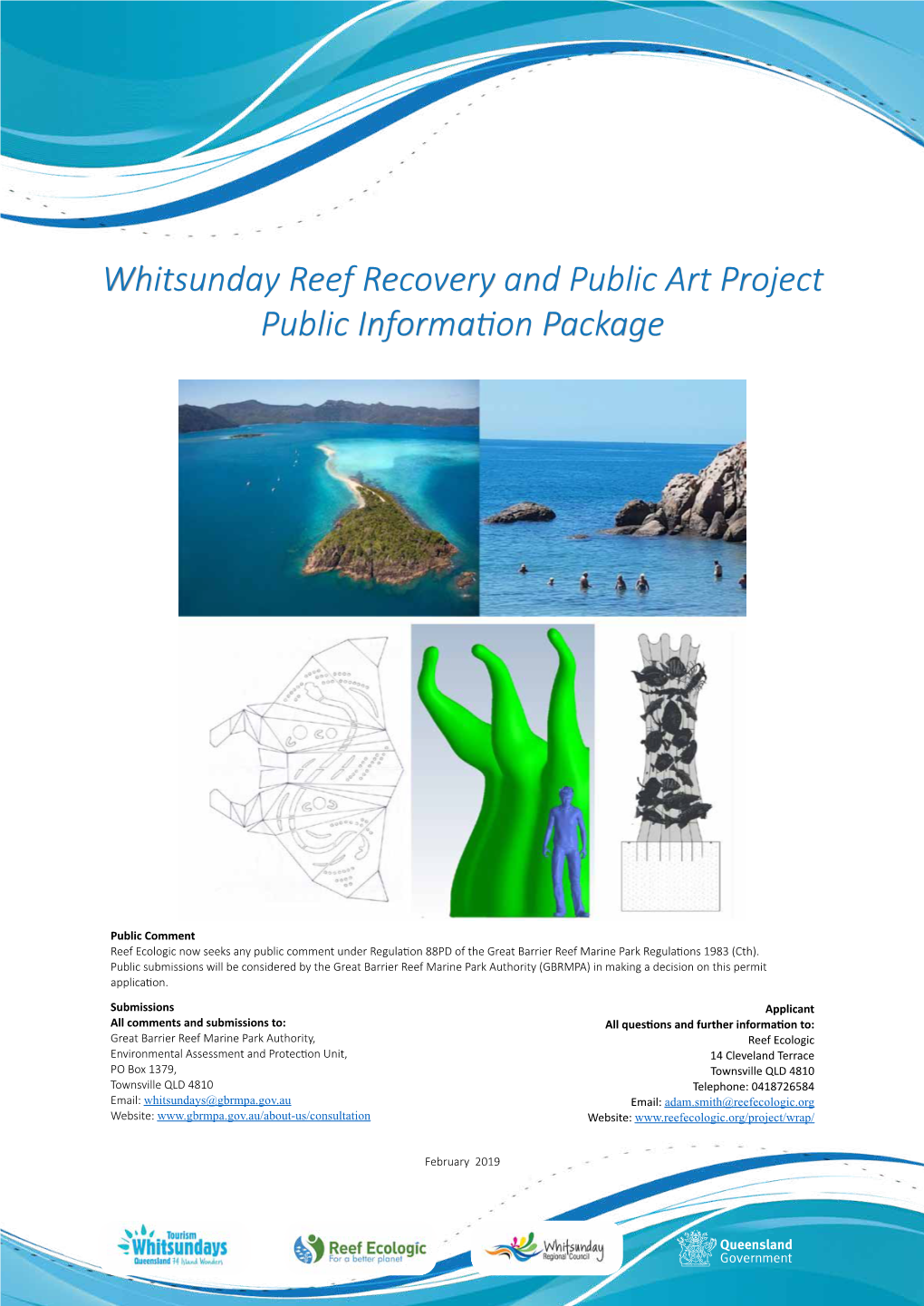 Whitsunday Reef Recovery and Public Art Project Public Information Package
