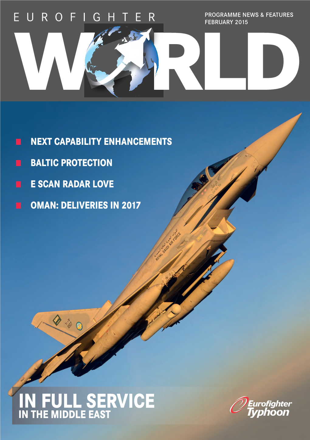 Eurofighter World Editorial 2015 • Eurofighter World 3