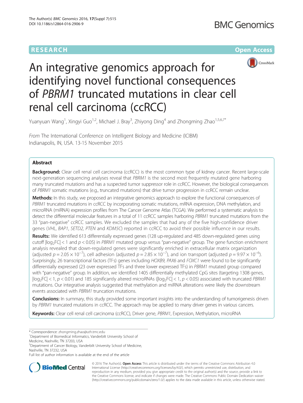 An Integrative Genomics Approach for Identifying Novel Functional