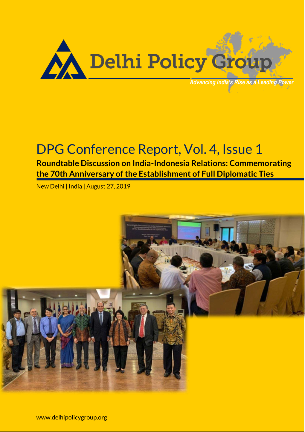 DPG Conference Report, Vol. 4, Issue 1