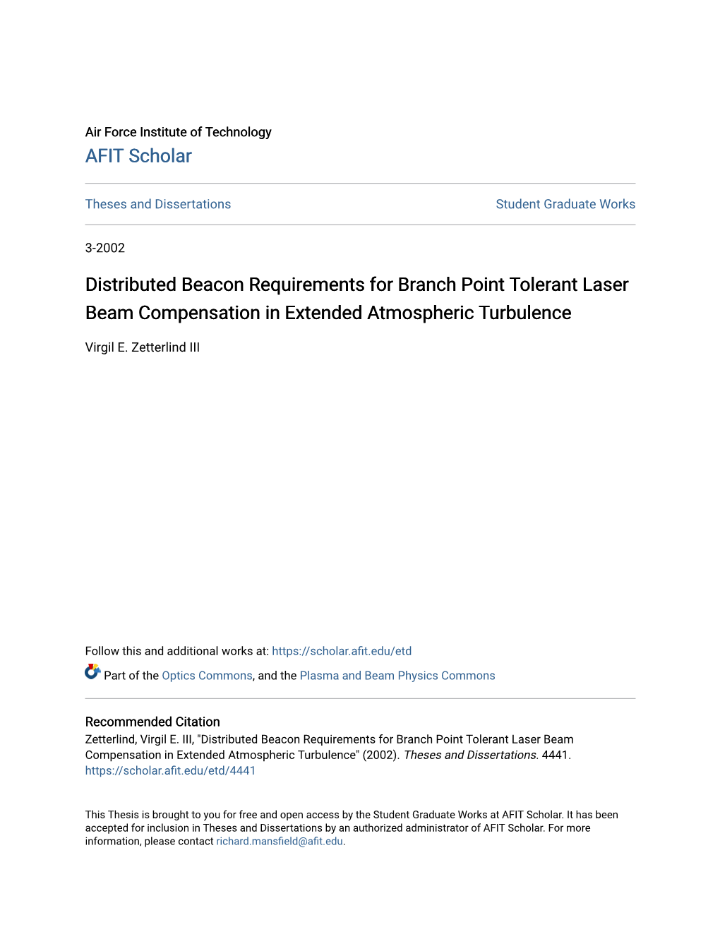 Distributed Beacon Requirements for Branch Point Tolerant Laser Beam Compensation in Extended Atmospheric Turbulence