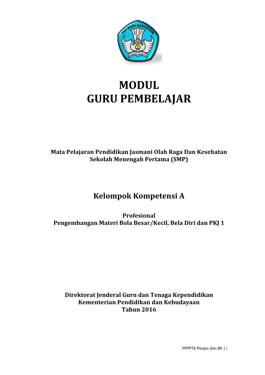 Modul Guru Pembelajar