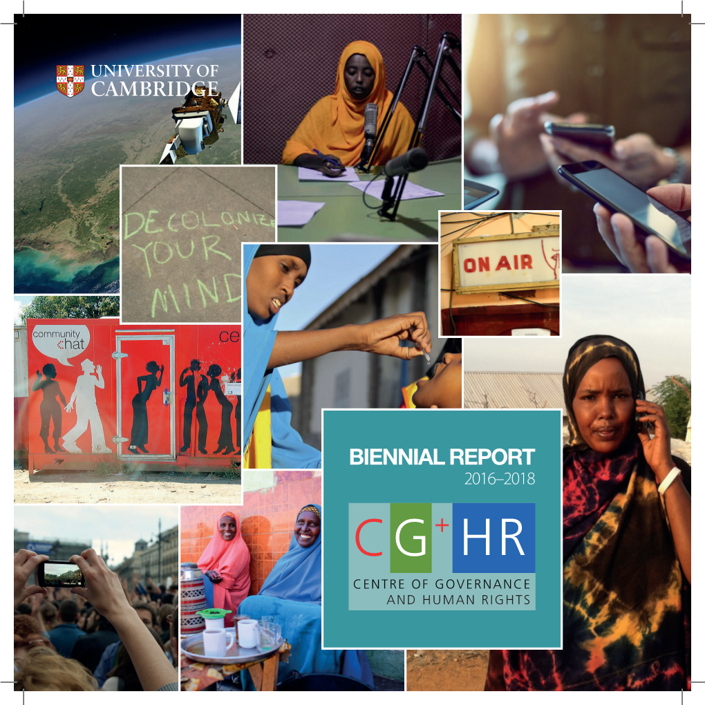 2016-18 CGHR Biennial Report