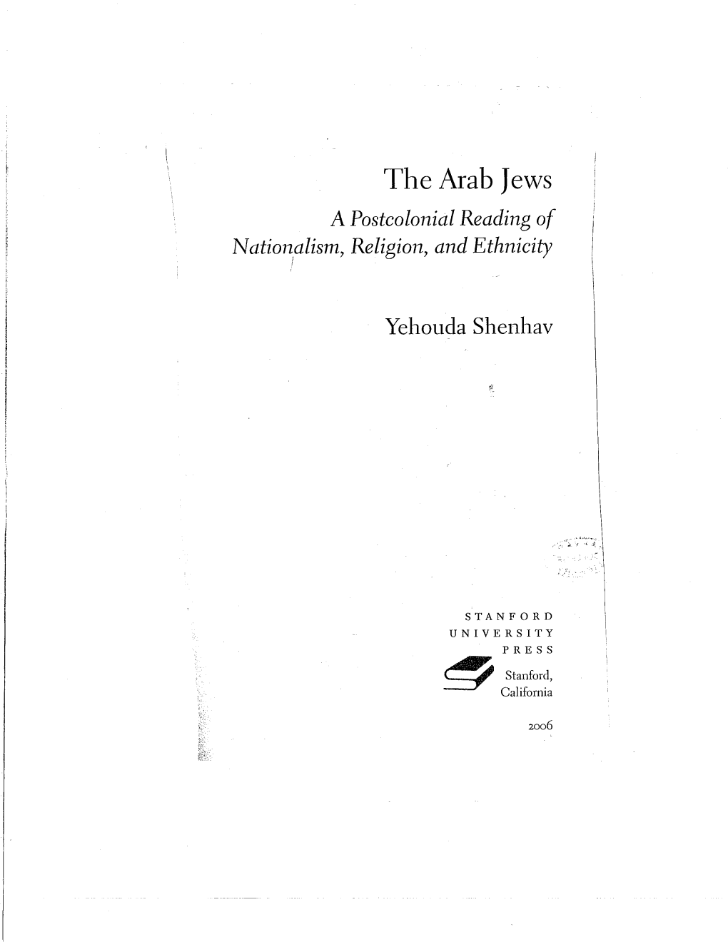 The Arab Jews