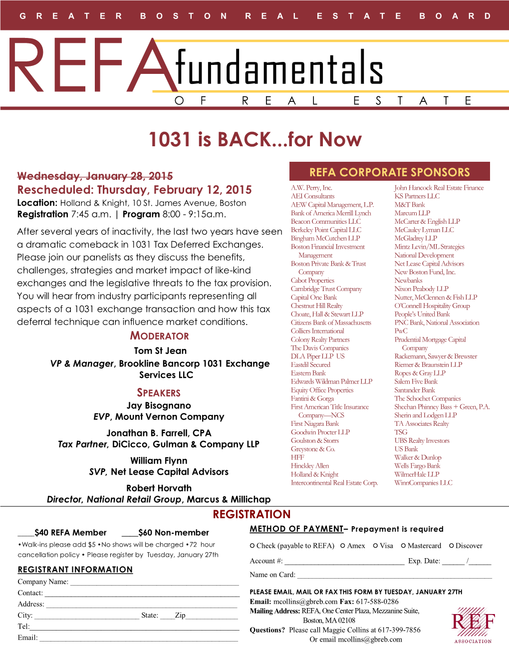 REFA Fundamentals