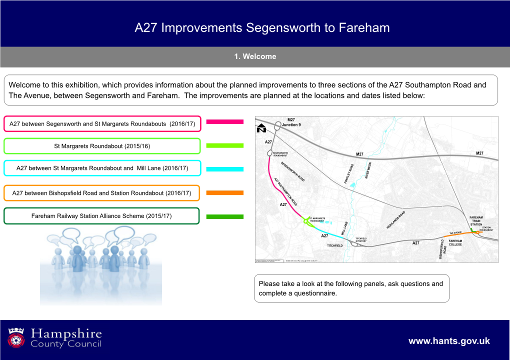 A27 Improvements Segensworth to Fareham