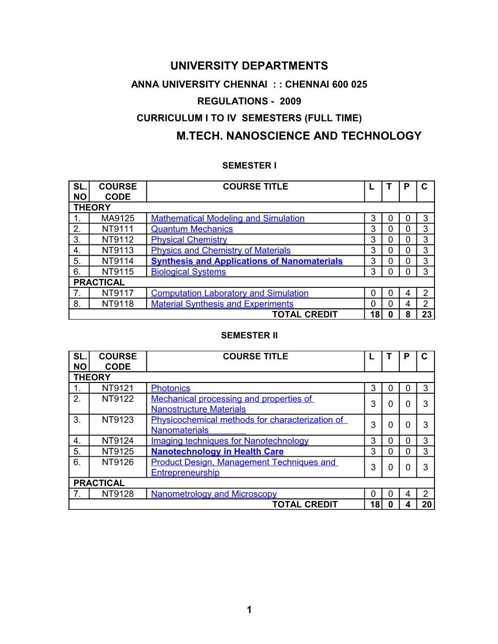 Anna University Chennai : : Chennai 600 025