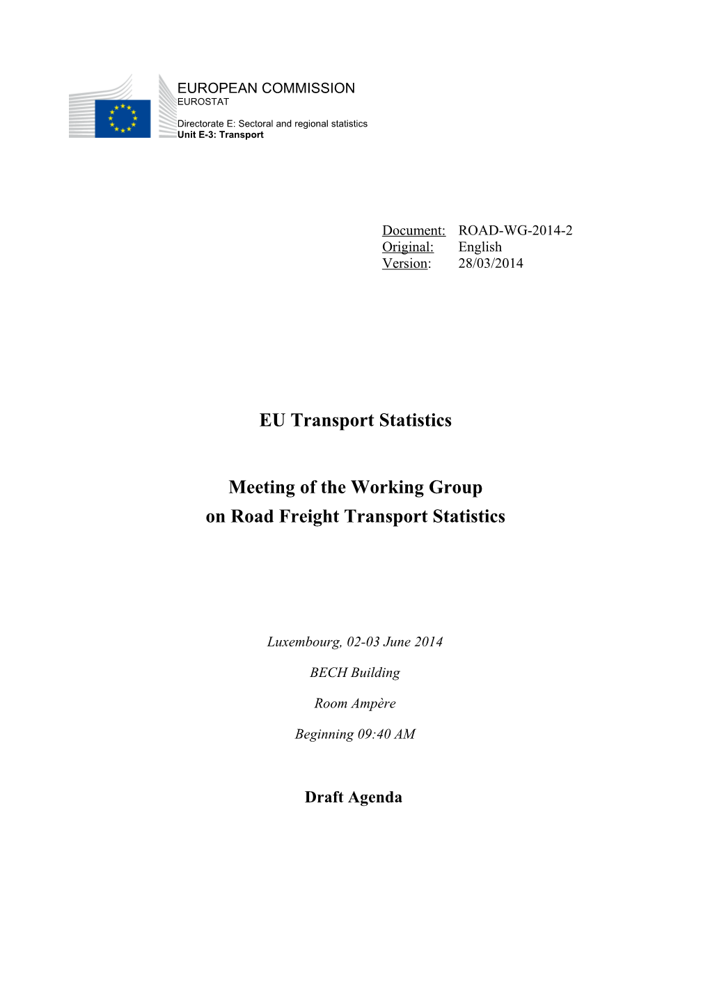 Meeting of the Working Group