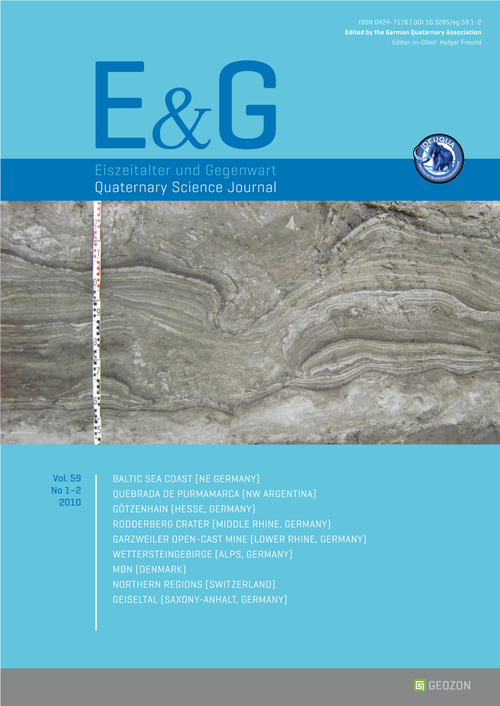 E&G – Quaternary Science Journal Vol. 59 No
