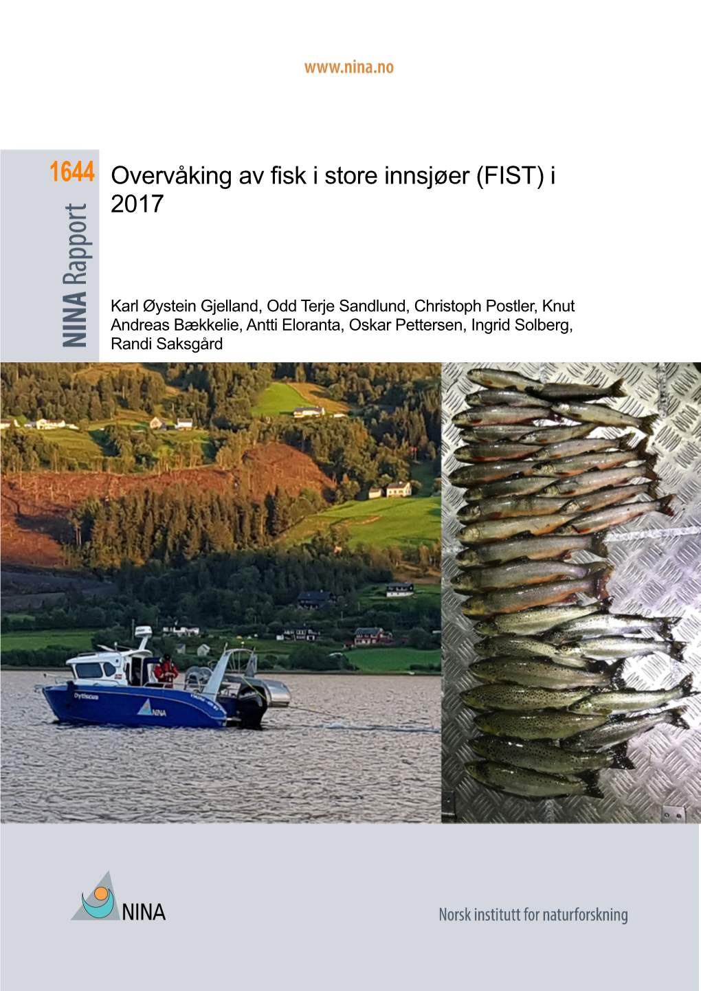 1644 Overvåking Av Fisk I Store Innsjøer (FIST) I 2017