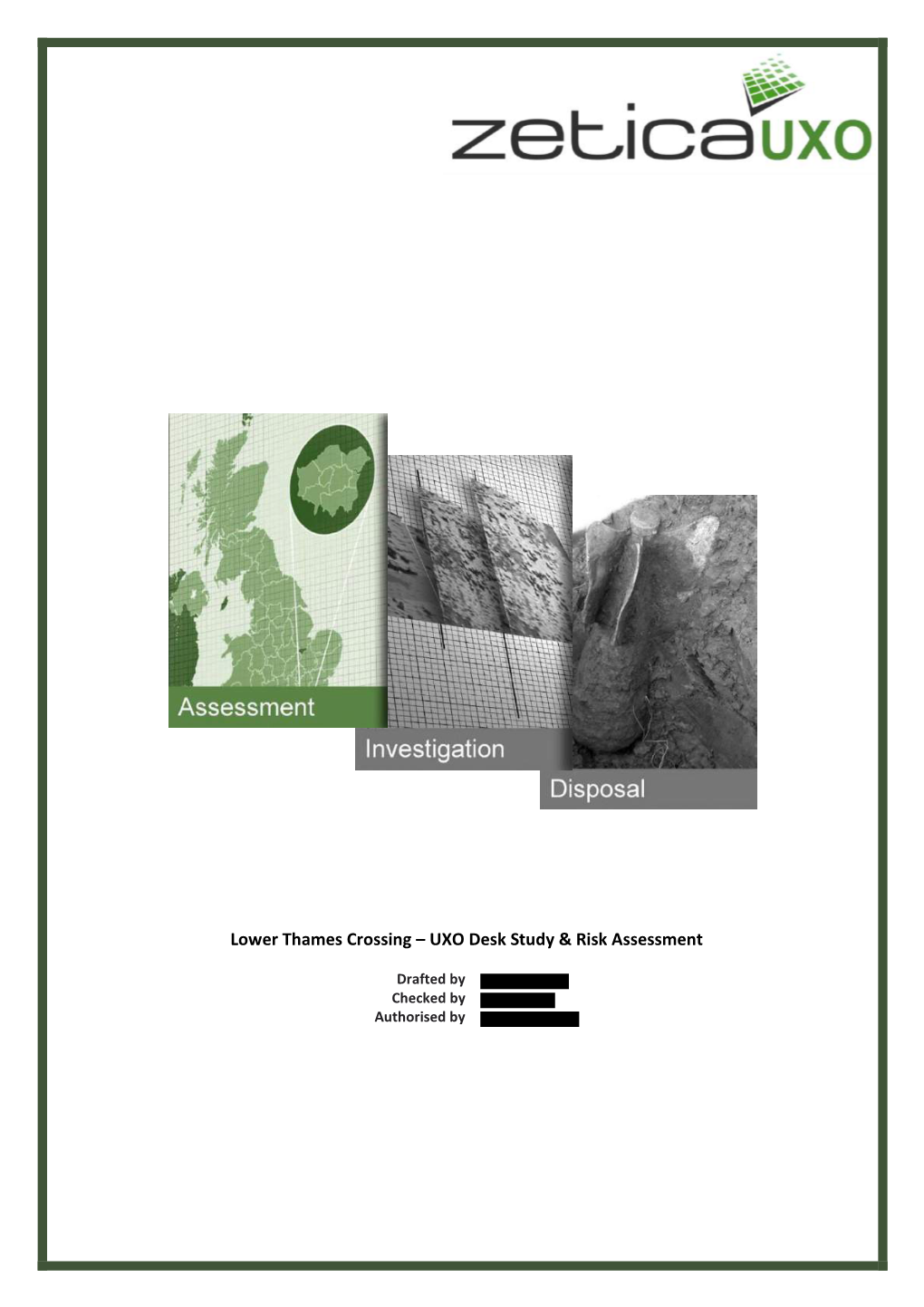 UXO Desk Study & Risk Assessment