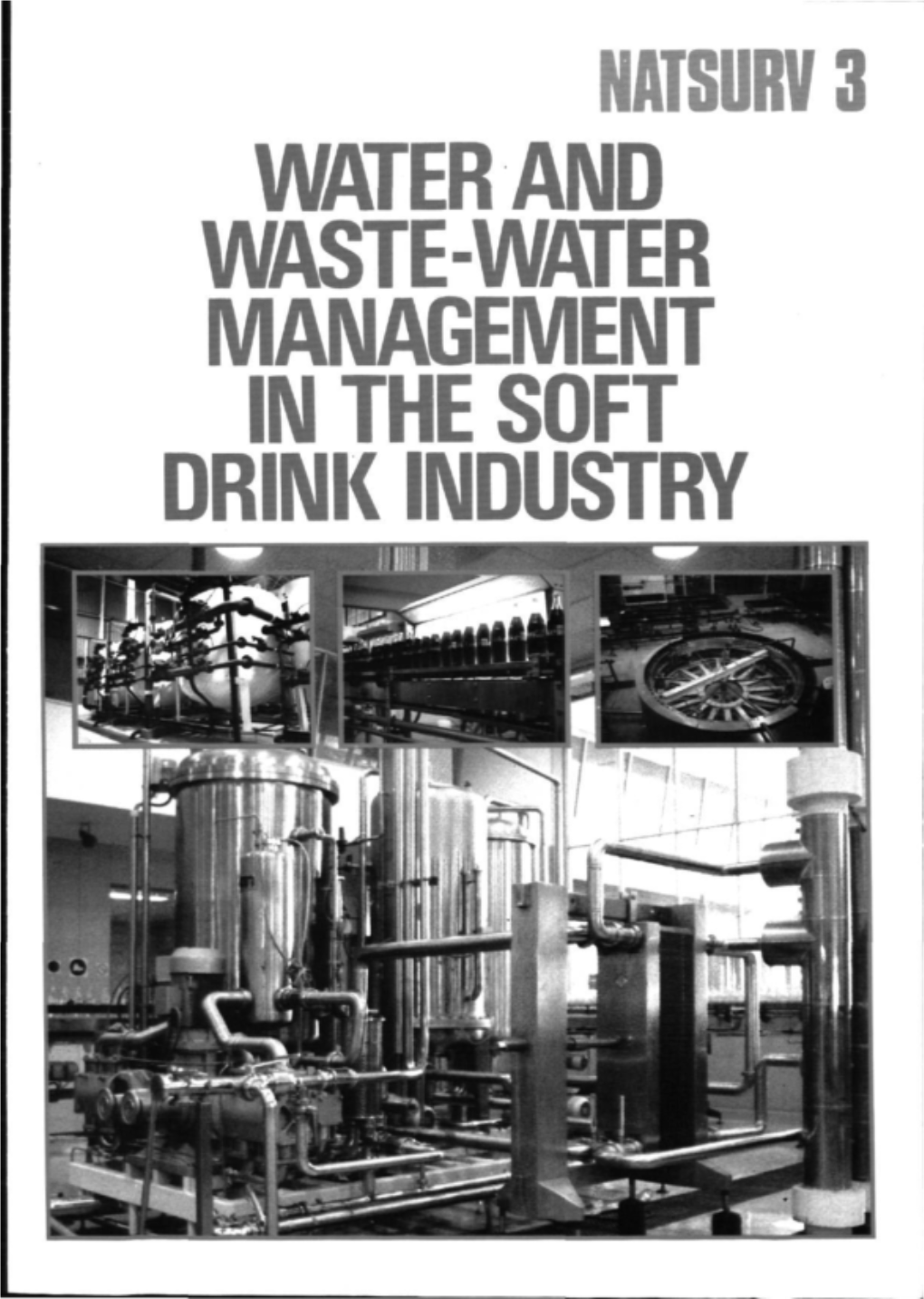 Water and Waste-Water Management the Soft Drink Industry Natsurv 3