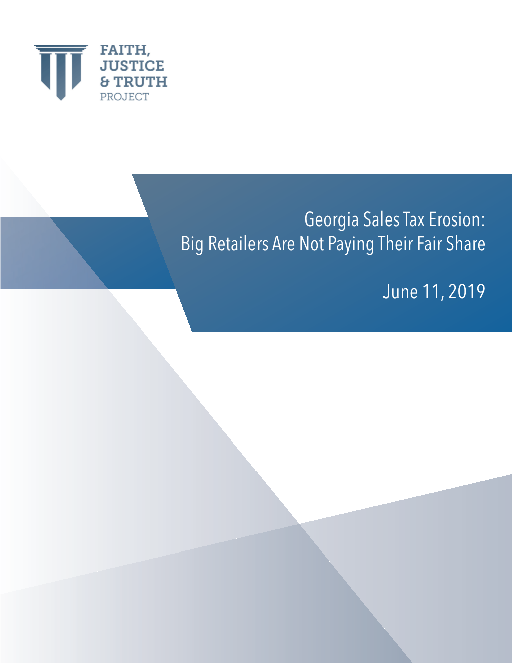 Georgia Sales Tax Erosion: Big Retailers Are Not Paying Their Fair Share