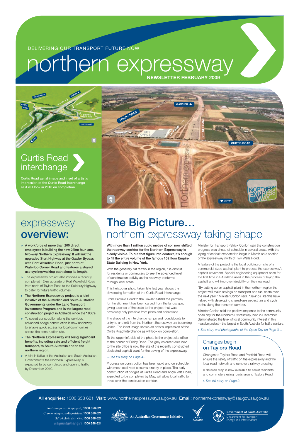 Northern Expressway Newsletter February 2009