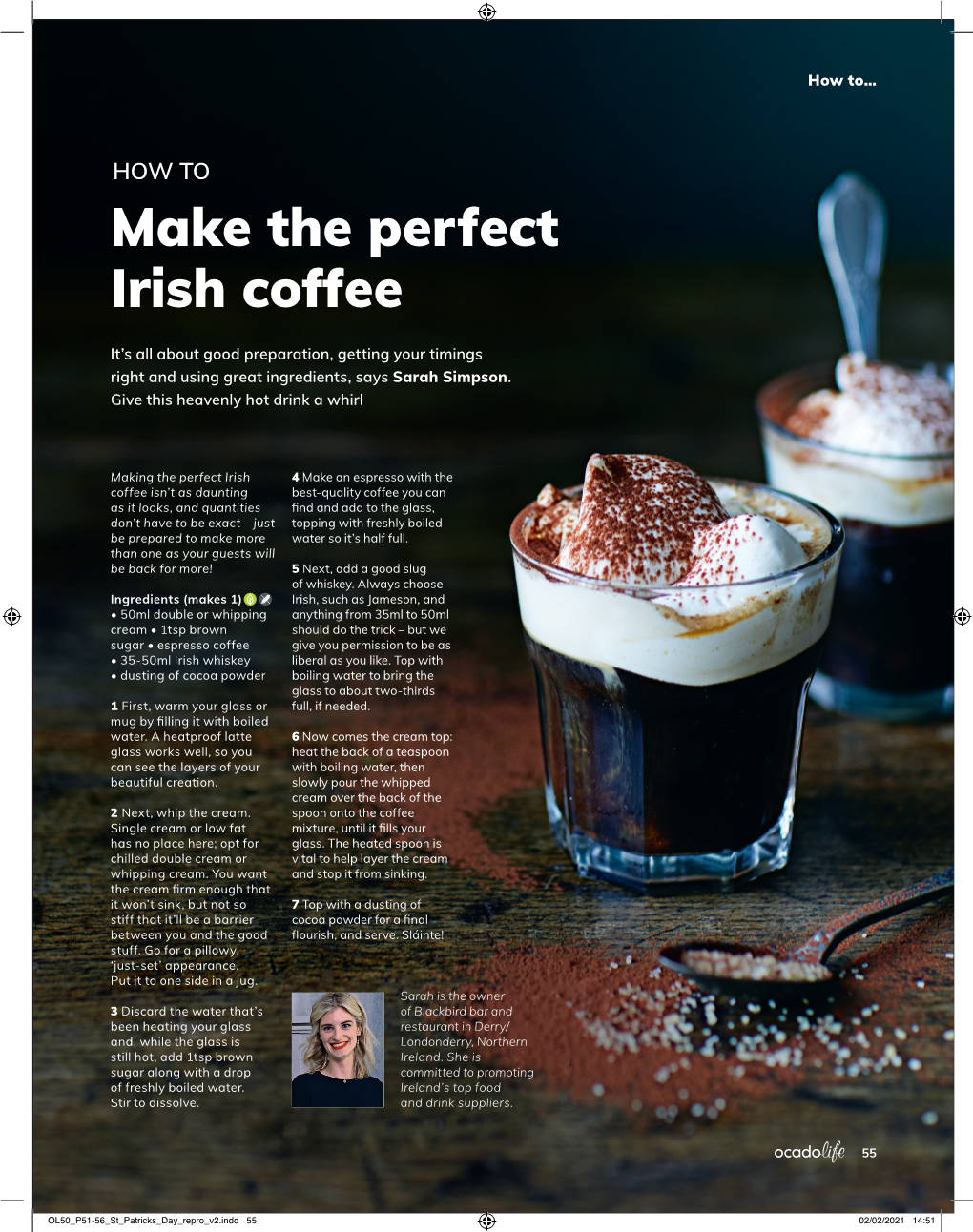 Make the Perfect Irish Coffee