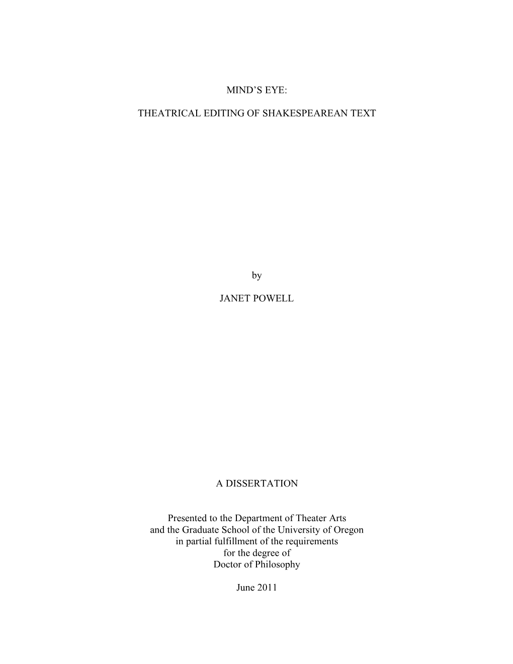 Powell Dissertation