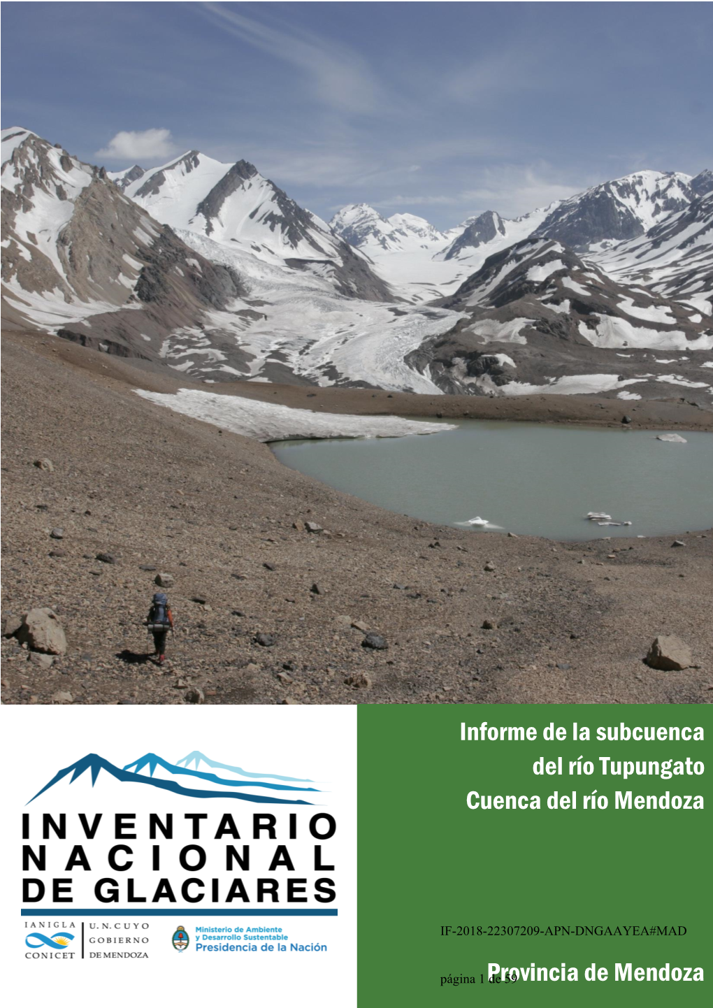 Informe De La Subcuenca Del Río Tupungato Cuenca Del Río