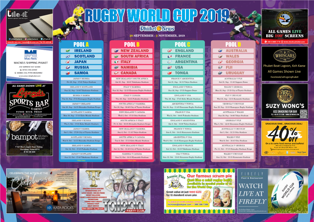 Rugby World Cup 2019