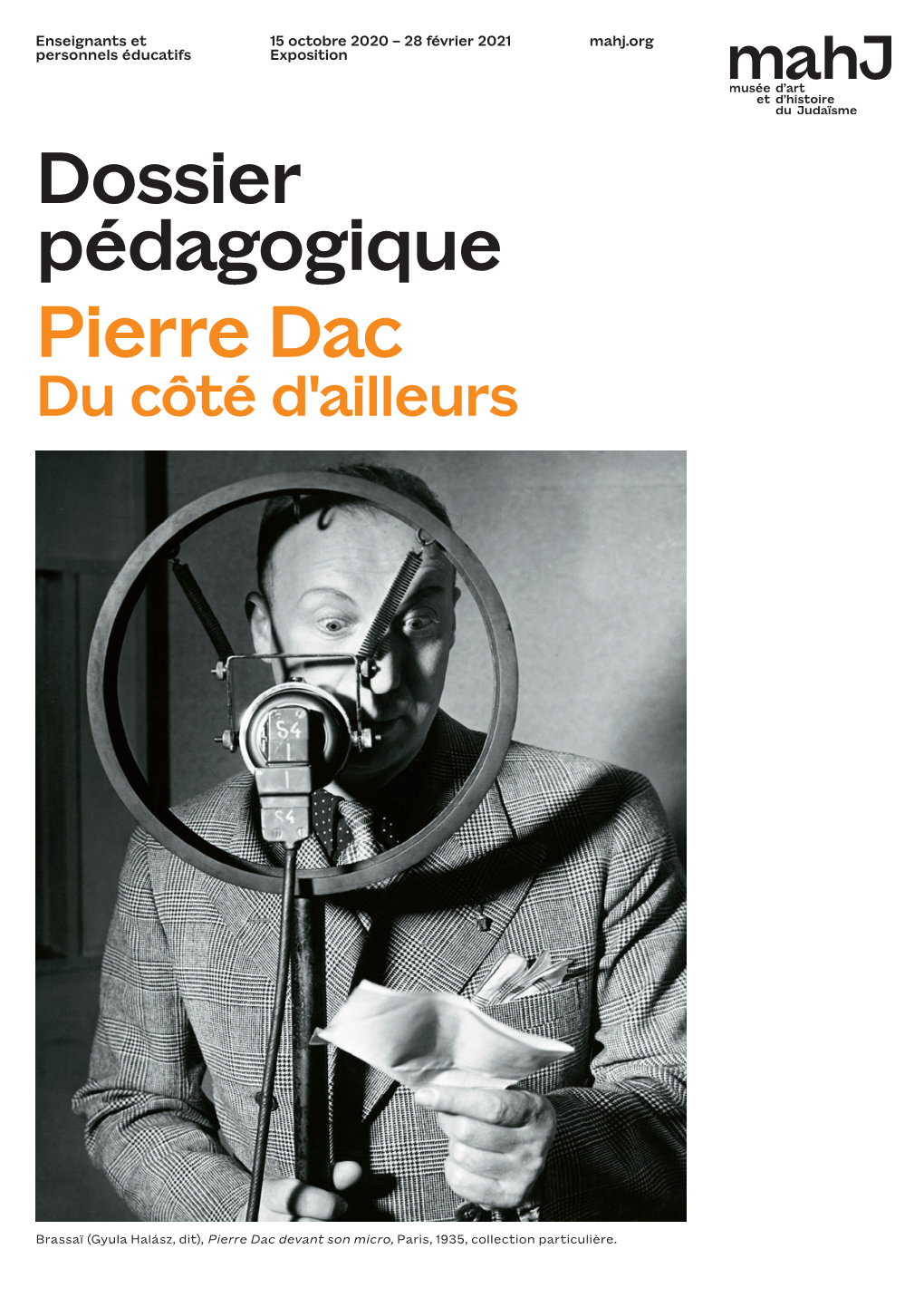 Dossier Pédagogique Pierre Dac Du Côté D'ailleurs