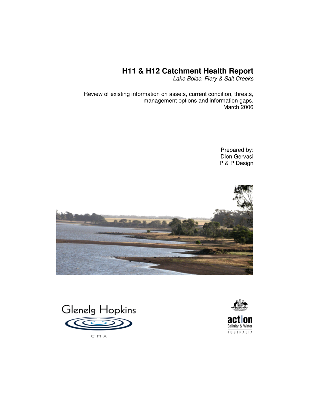 H11 & H12 Catchment Health Report