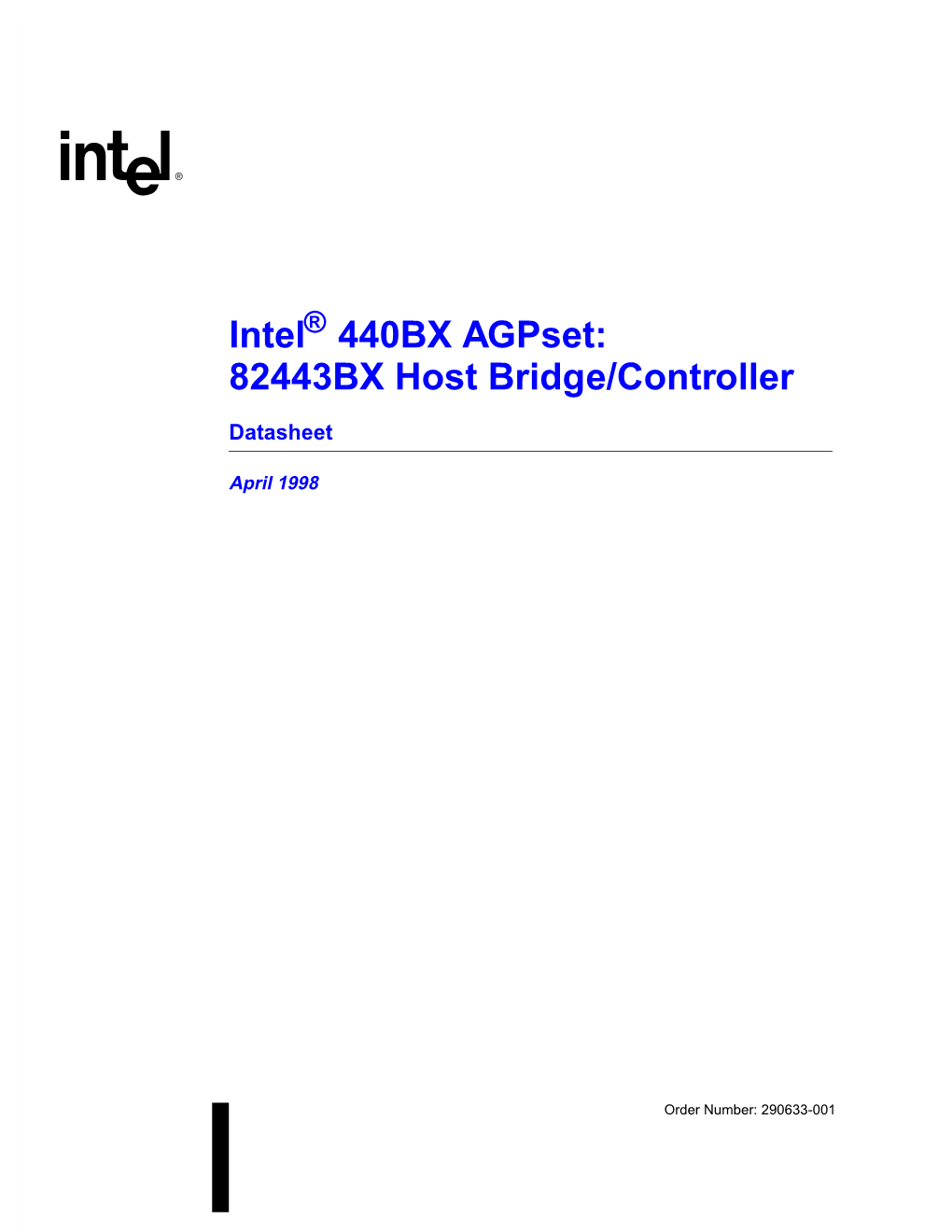 Intel 440BX Agpset