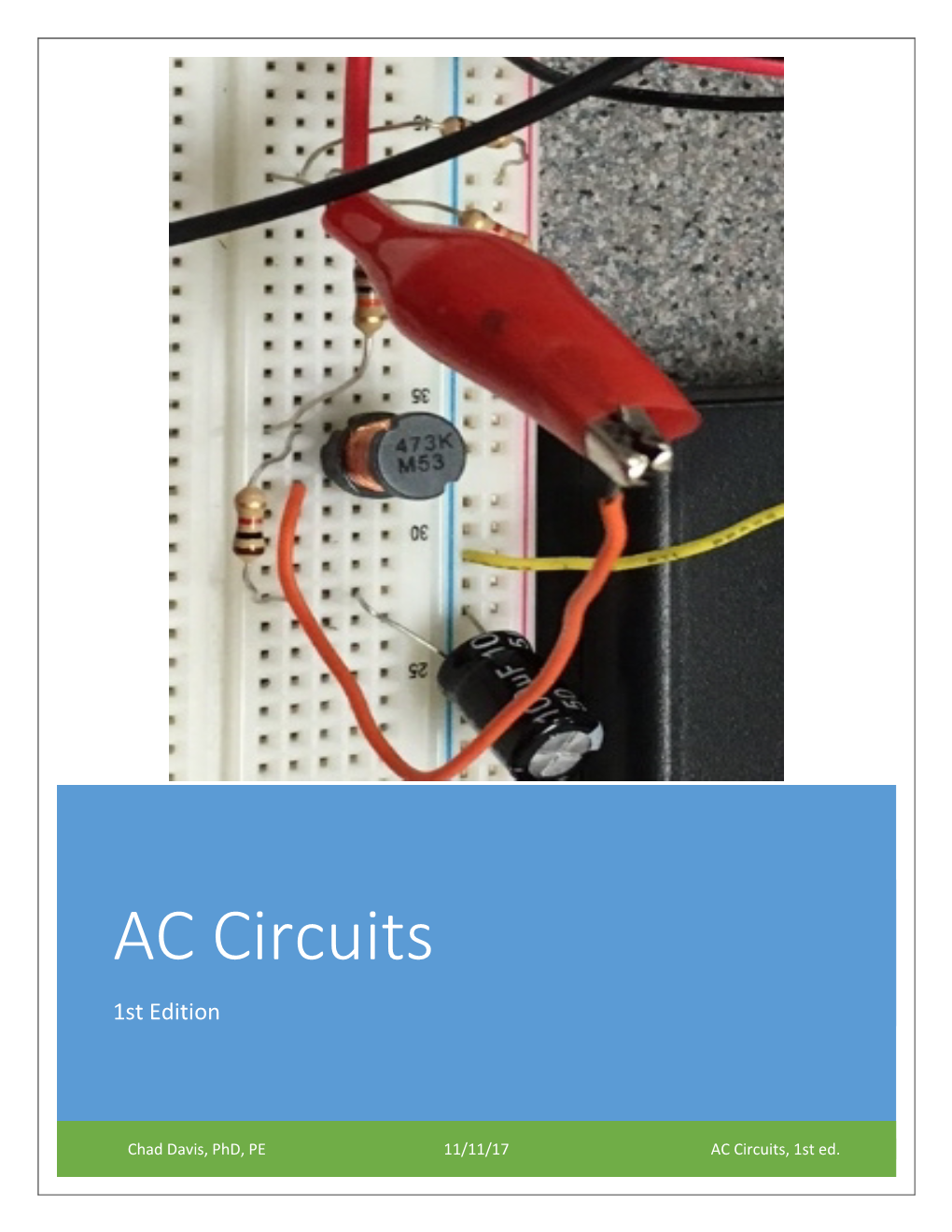 AC Circuits 1St Edition