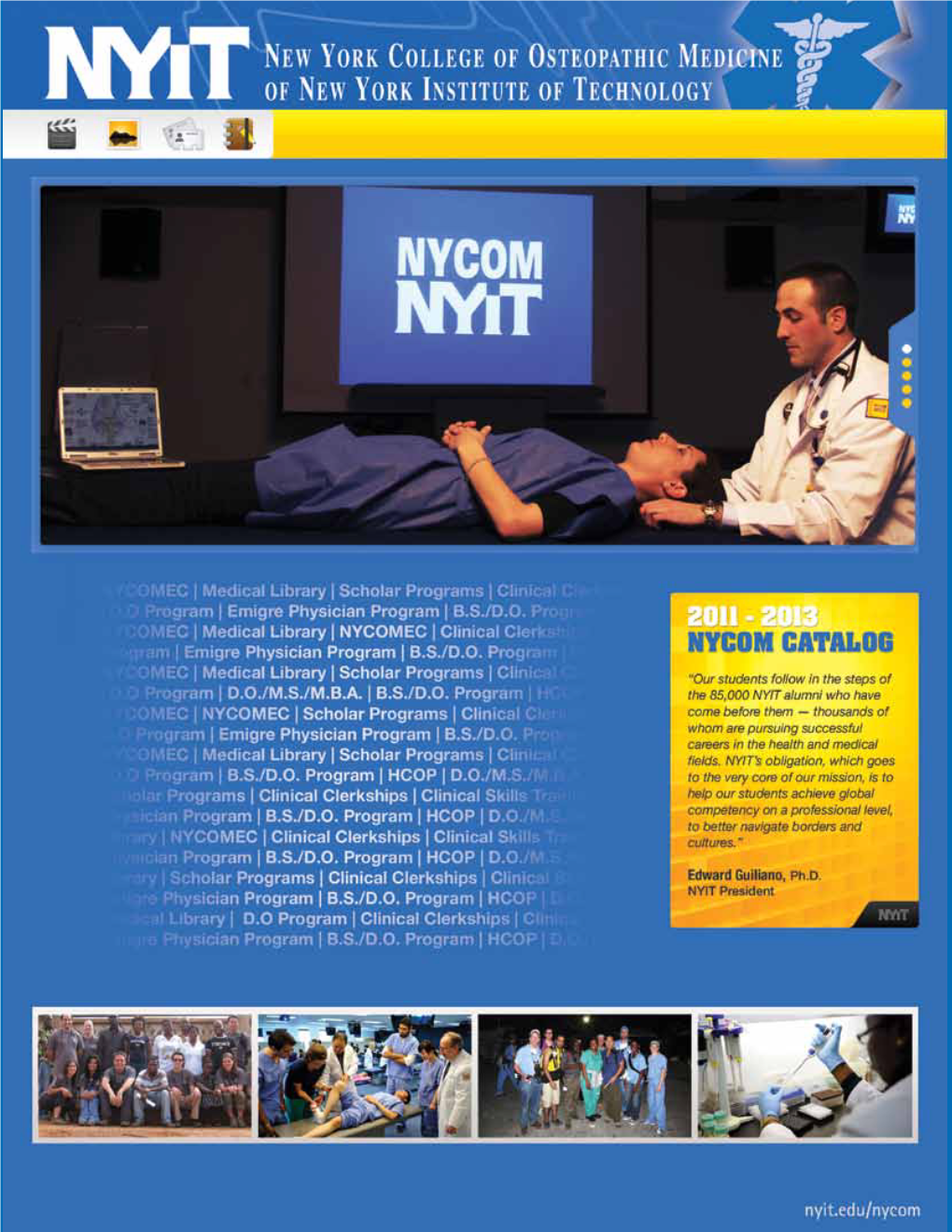 New York College of Osteopathic Medicine of New York Institute Of