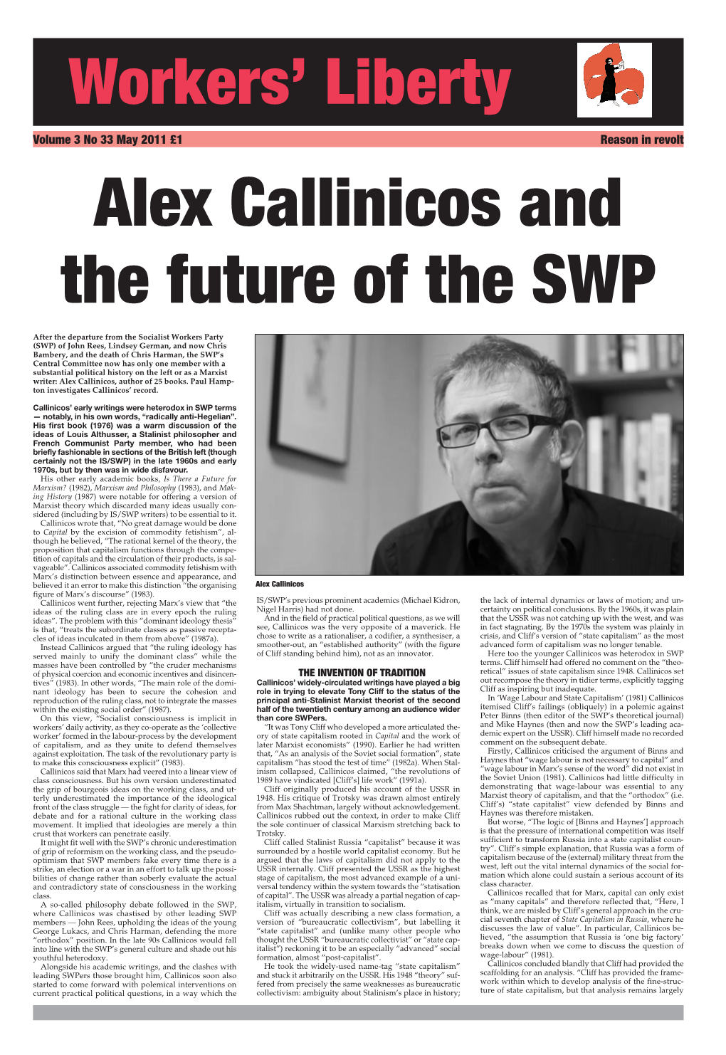 The Politics of Alex Callinicos