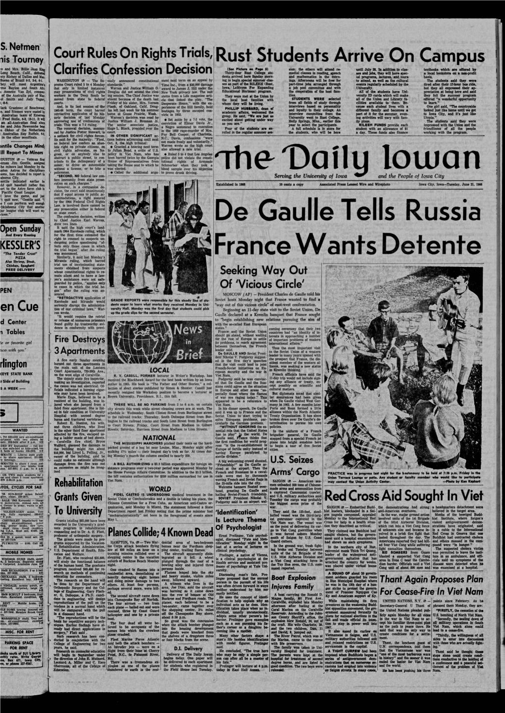 Daily Iowan (Iowa City, Iowa), 1966-06-21