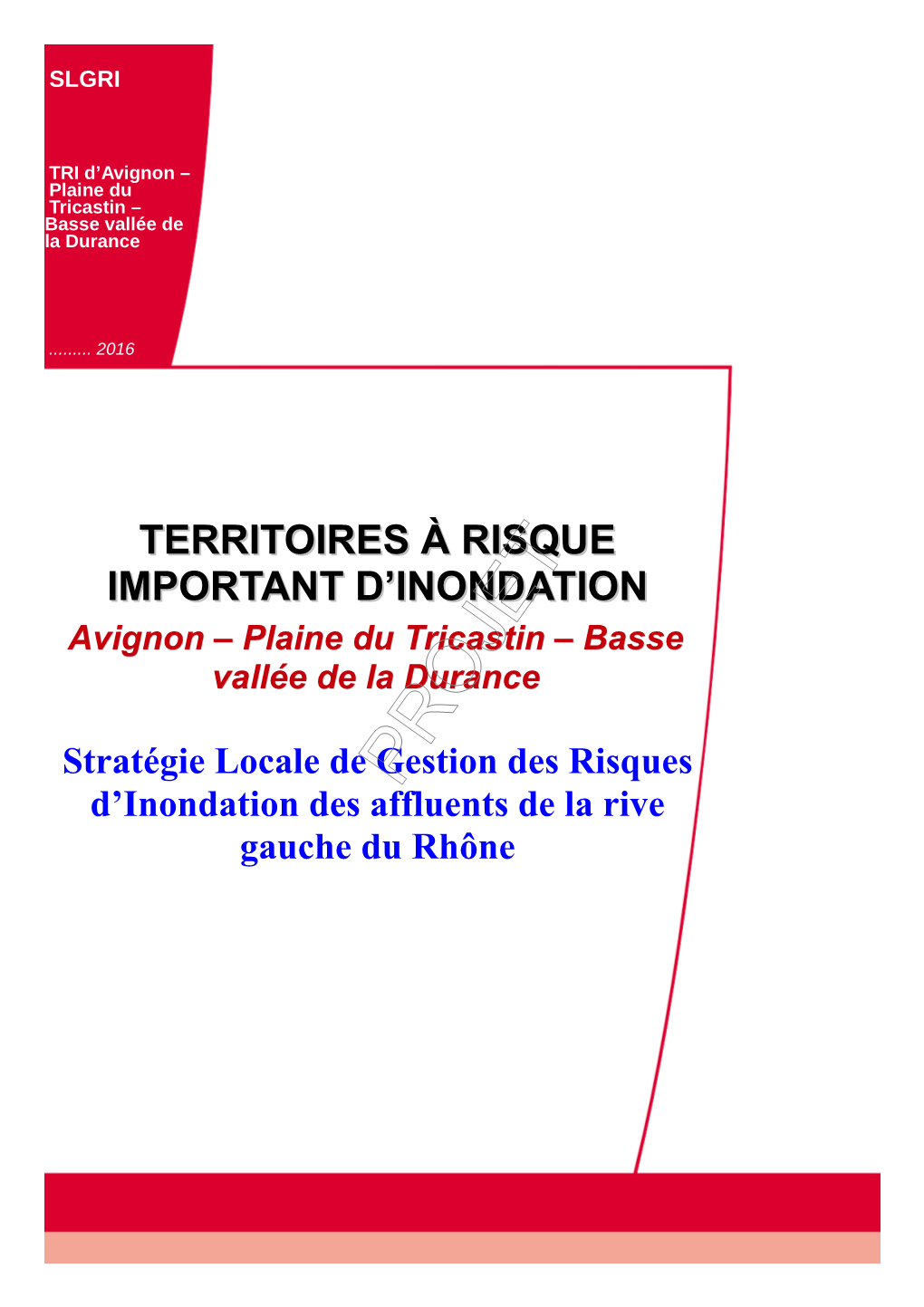 Territoires À Risque Important D'inondation