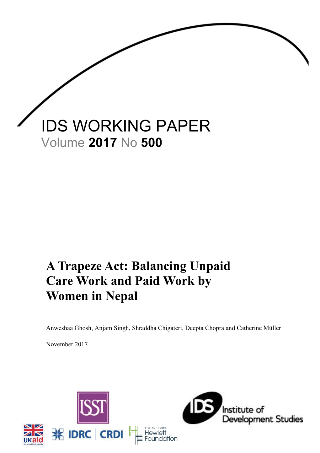 Ids Working Paper