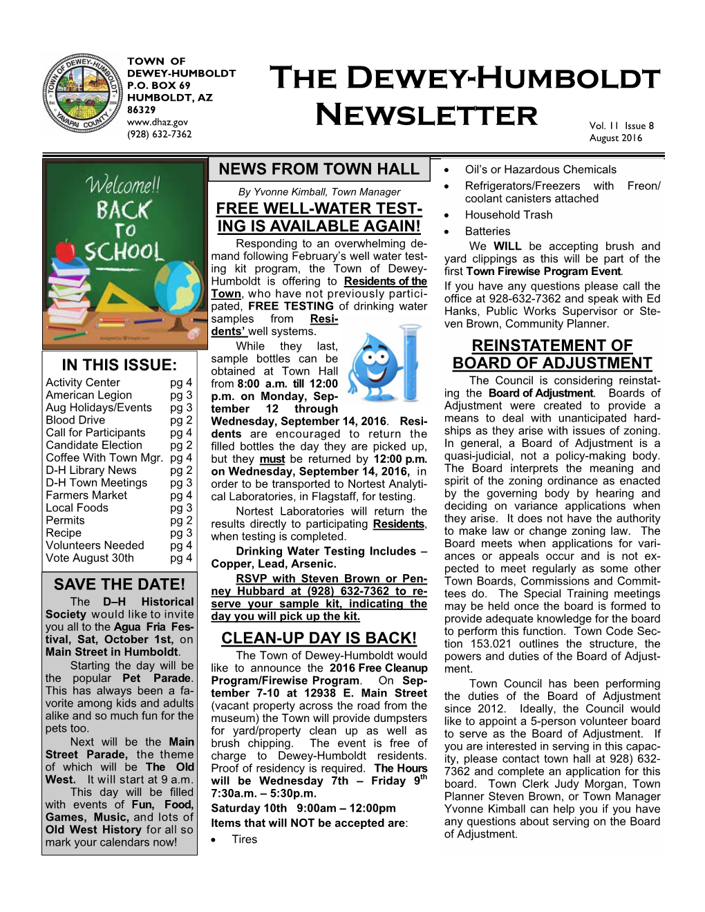 August 2016 Issue