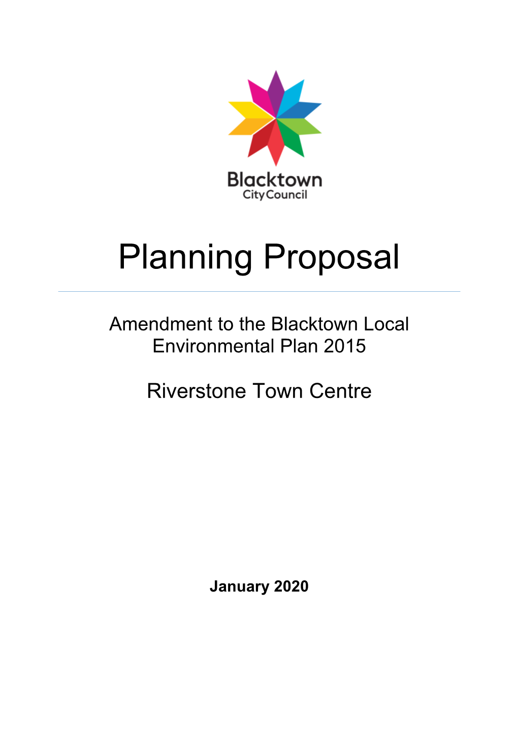 Planning Proposal