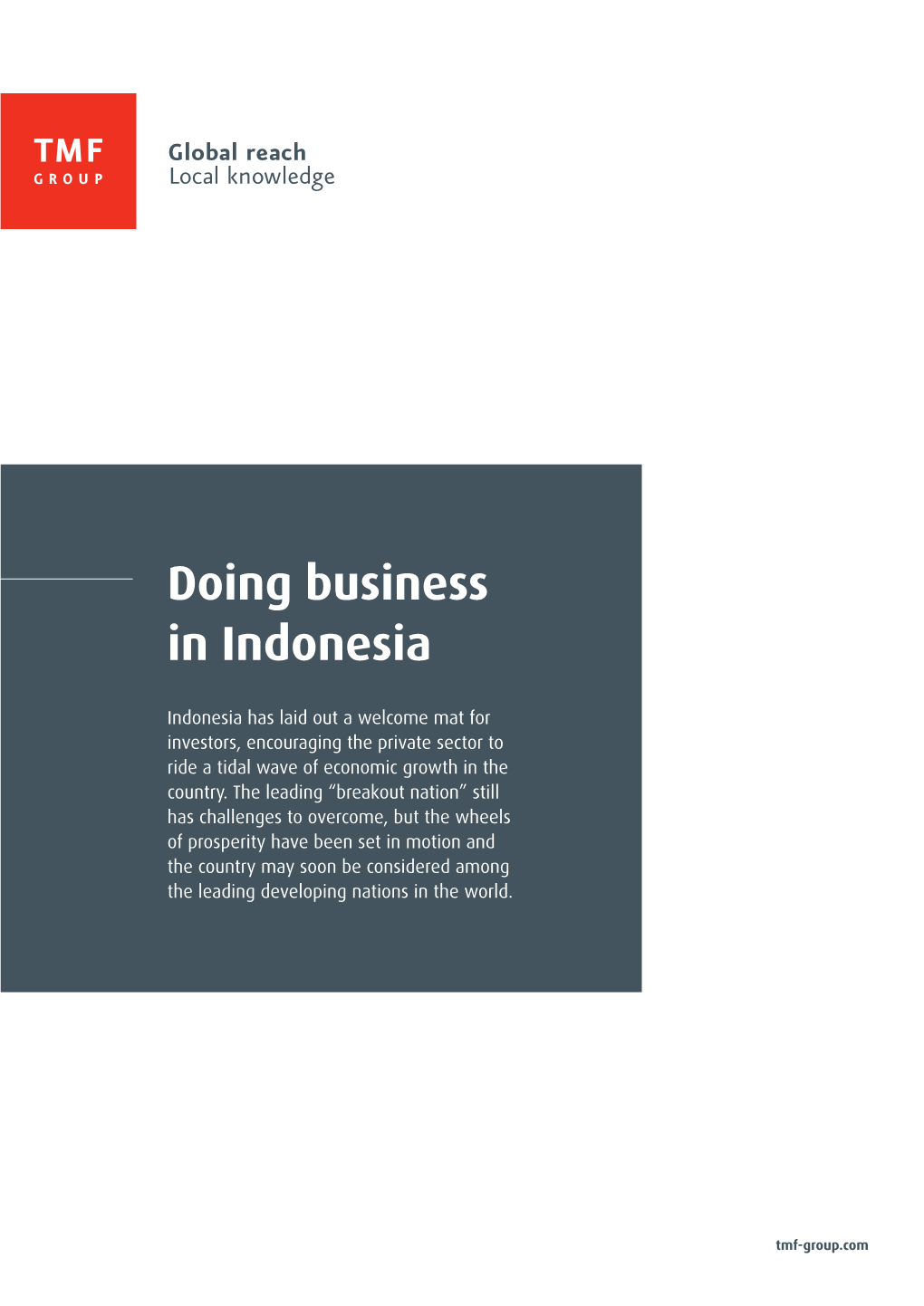 Doing Business in Indonesia