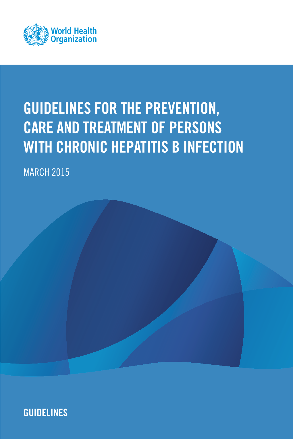 Guidelines for the Prevention, Care and Treatment of Persons with Chronic Hepatitis B Infection