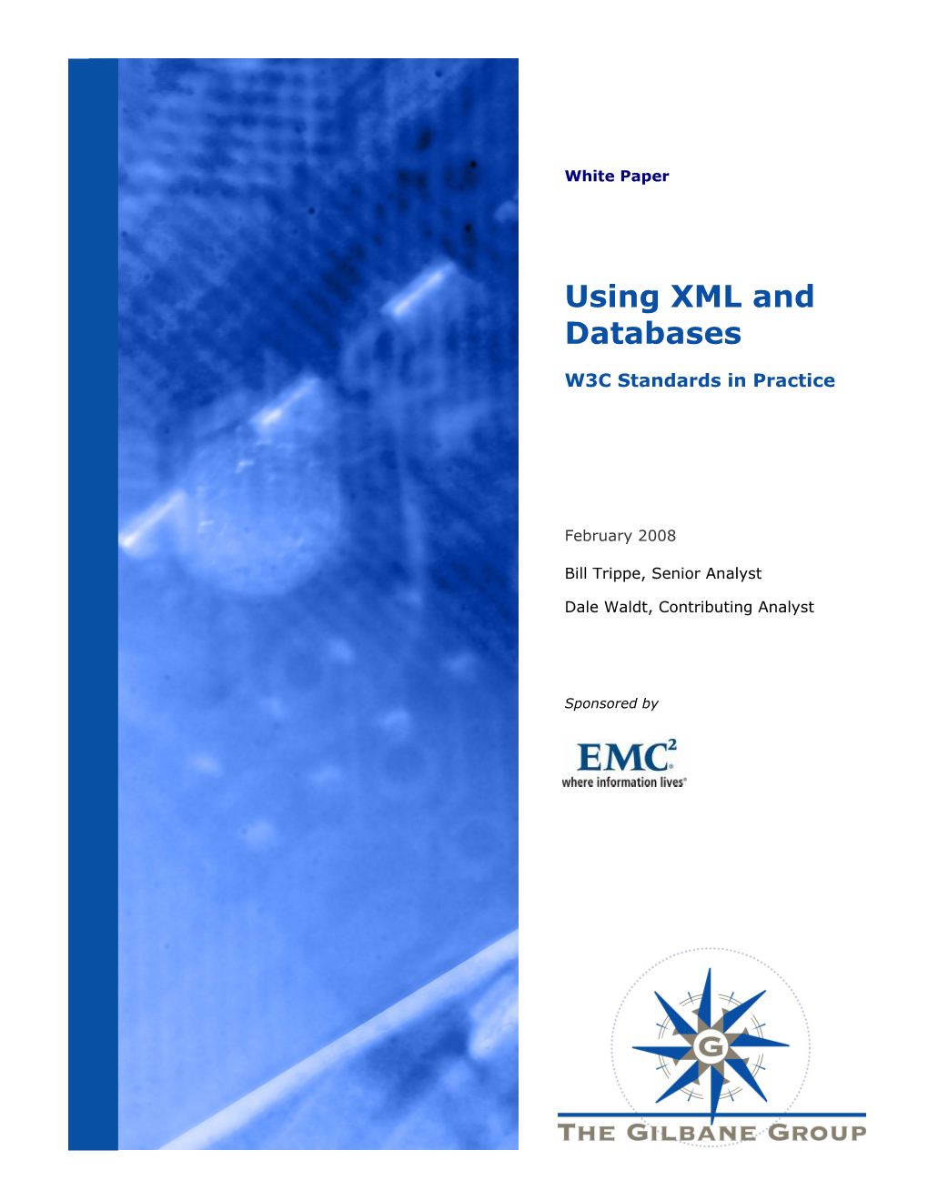 Using XML and Databases