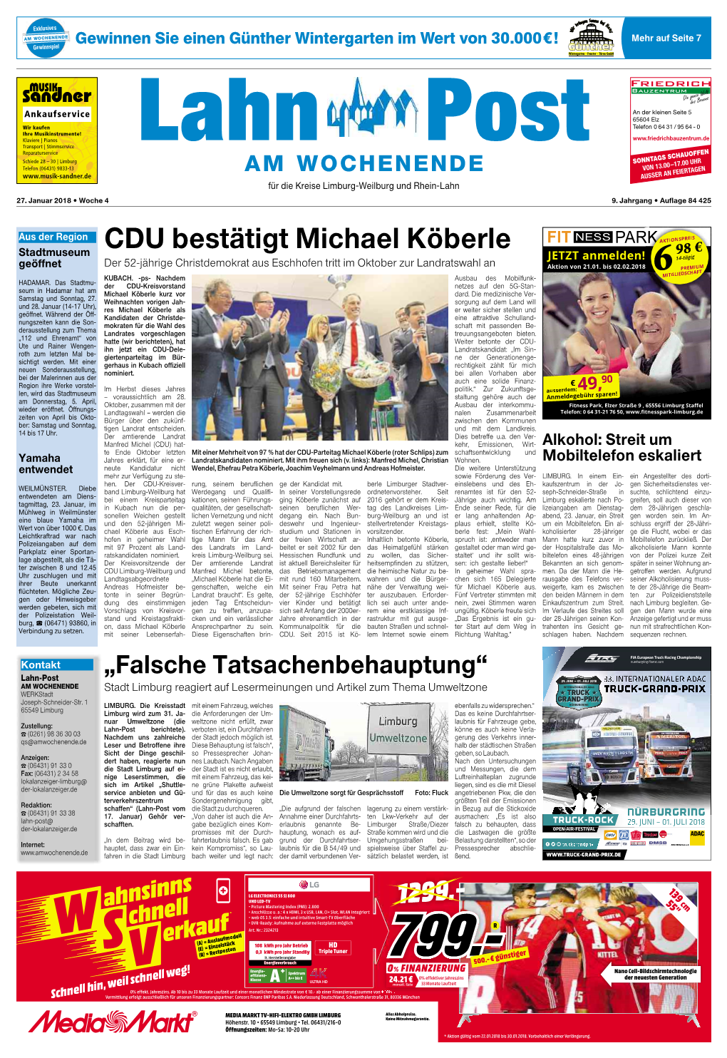 CDU Bestätigt Michael Köberle