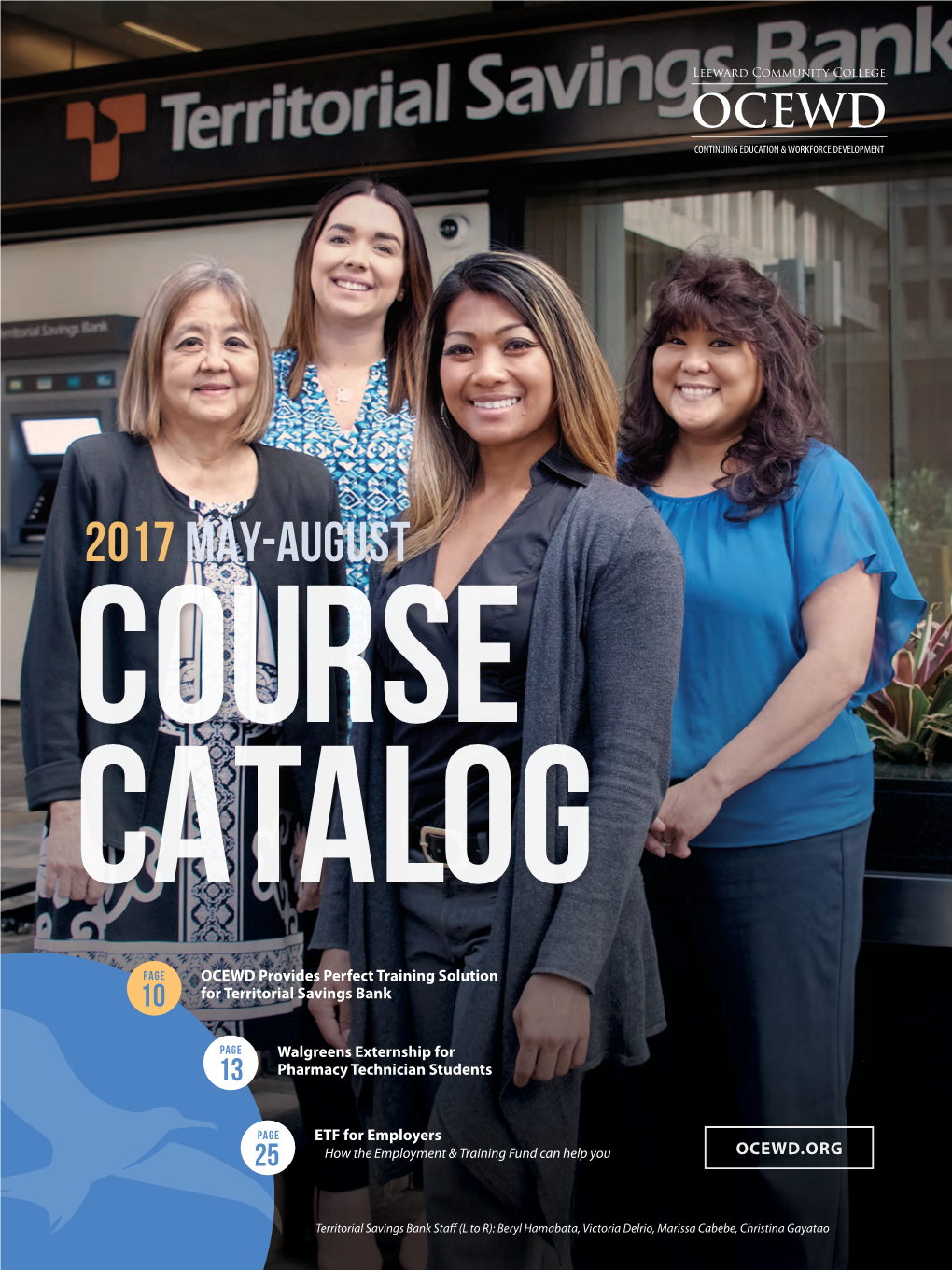 2017 May-August Course Catalog