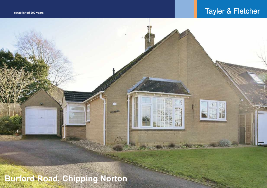 Burford Road, Chipping Norton LOCATION Garage