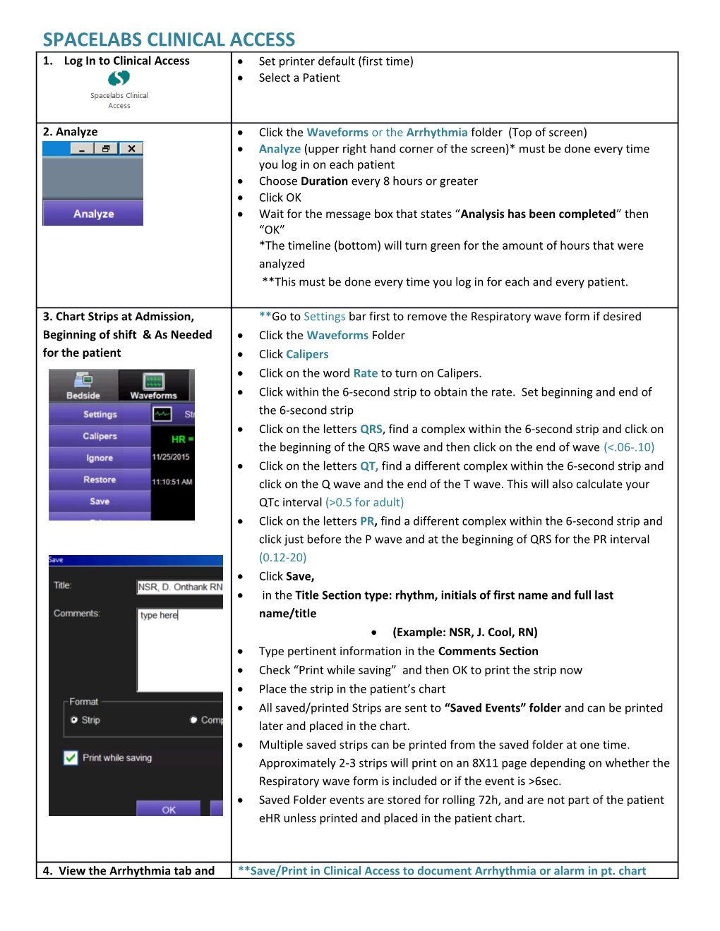 Spacelabs Clinical Access