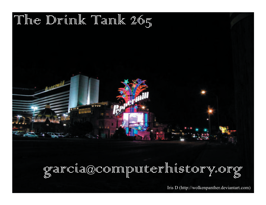 The Drink Tank 265