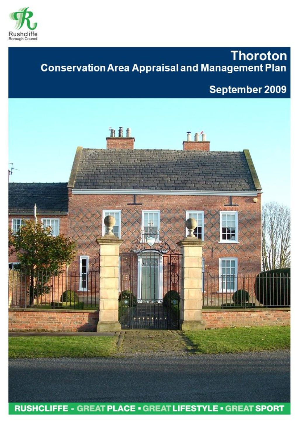 Thoroton Conservation Area Appraisal and Management Plan