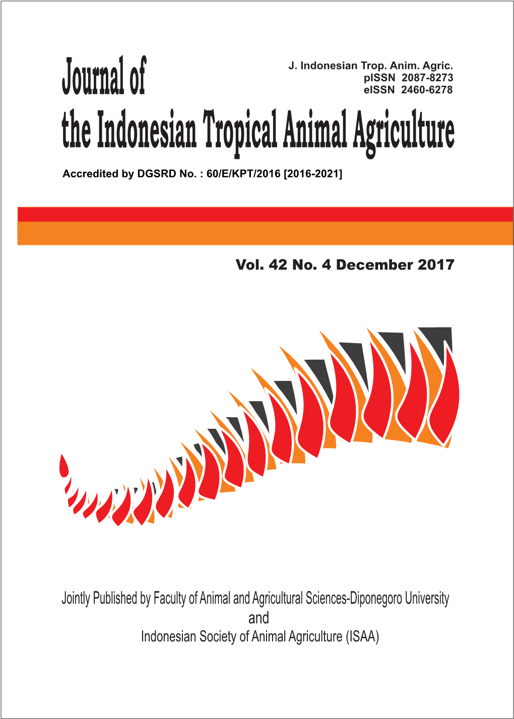 Jointly Published by Faculty of Animal and Agricultural Sciences-Diponegoro University and Indonesian Society of Animal Agriculture (ISAA)
