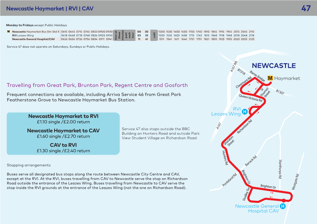 Newcastle Haymarket | RVI | CAV 47