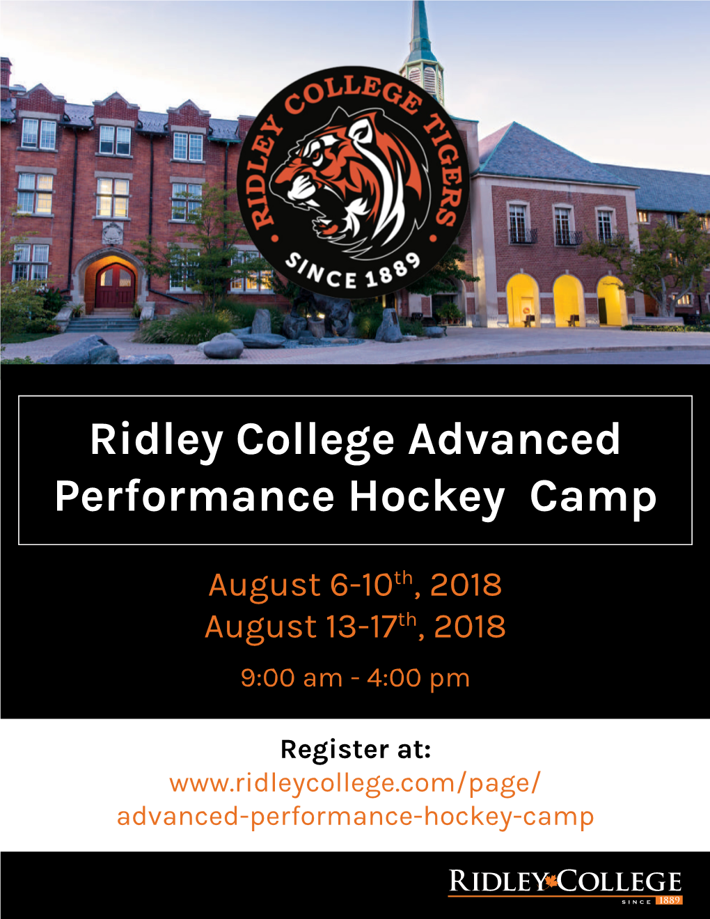 Ridley College Advanced Performance Hockey Camp