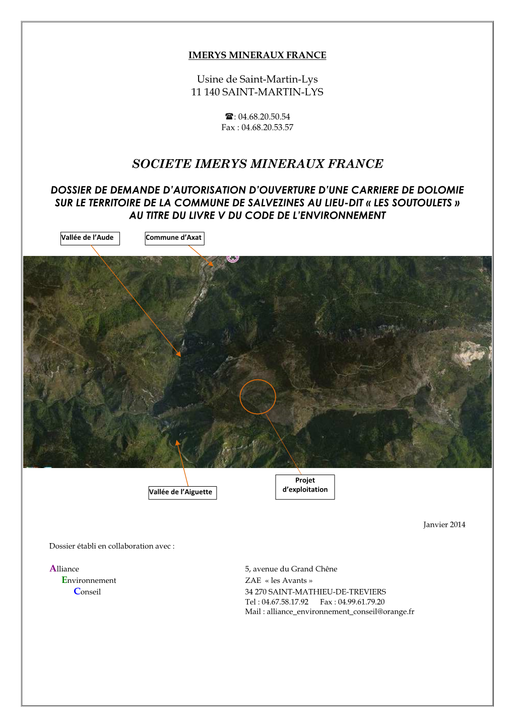 Societe Imerys Mineraux France