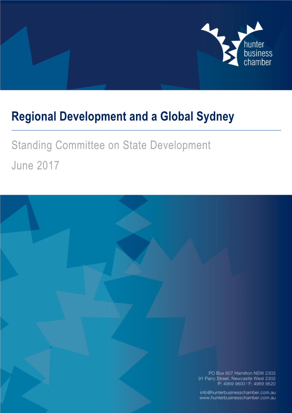 Regional Development and a Global Sydney